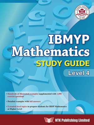 cover image of IBMYP Mathematics Study Guide Level 4